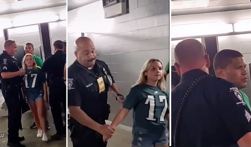 Eagles fans get arrested in Carolina Panthers bathroom, were allegedly getting it on
