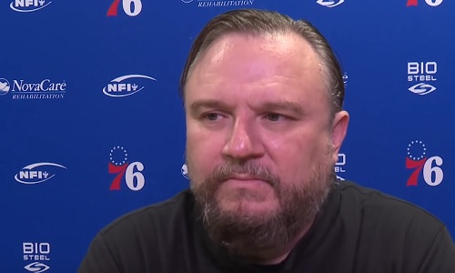 Ben Simmons met with Daryl Morey and made absolutely no progress whatsoever