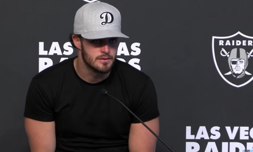 Derek Carr has the lego hair on: Raiders quarterback roasted for his haircut in ONE pic