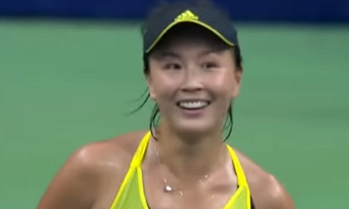 That missing Chinese professional tennis player just randomly showed up in public