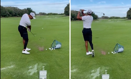 Tiger Woods posts first golf video following recovery from surgery