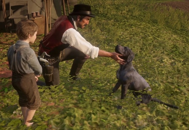 Cain, the dog from Red Dead Redemption 2, passed away in real life
