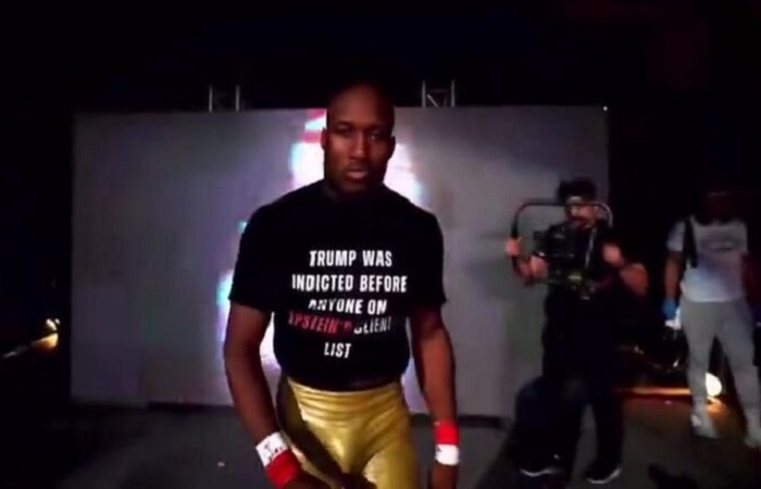 MMA Fighter ‘King Bau’ slammed GOVT with eye-popping Trump/Epstein shirt