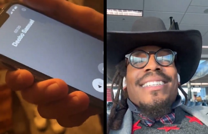 Deebo Samuel got CATFISHED during beef with Cam Newton