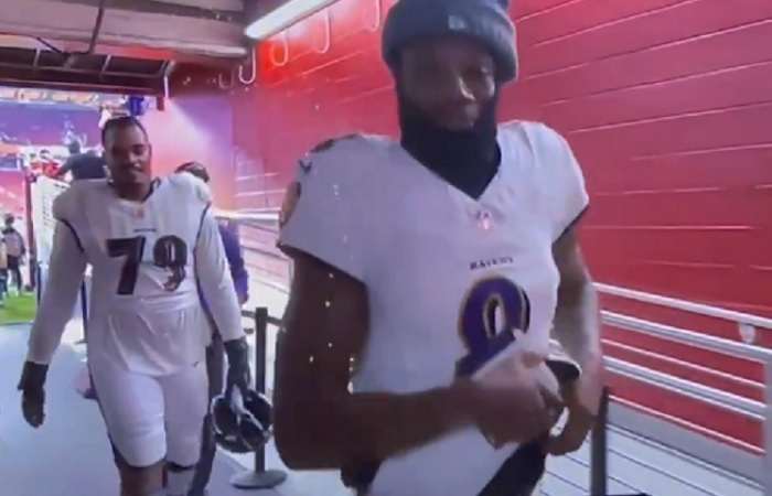 What did Lamar Jackson say after beating the 49ers?
