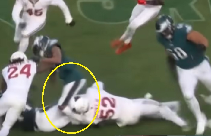 DeVonta Smith injured during Eagles embarrassing loss