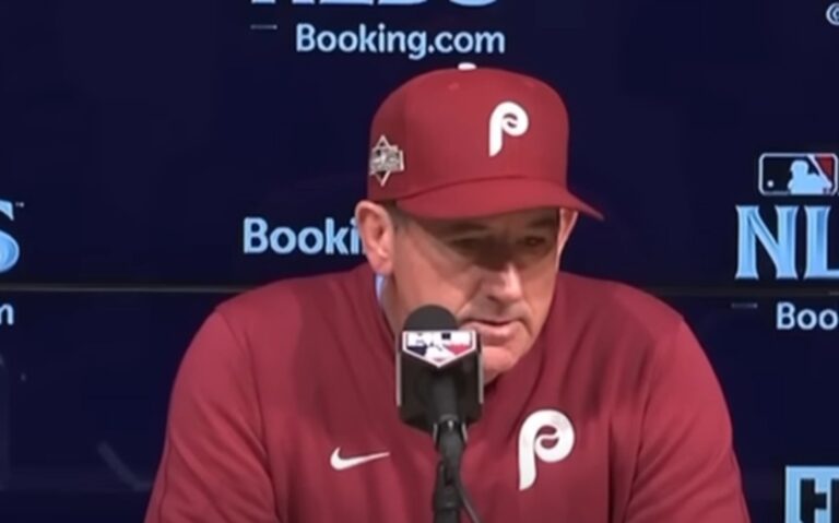 Phillies’ Rob Thomson will return, because hey – it’s not his fault the top players can’t hit a f*cking beach ball in the post season